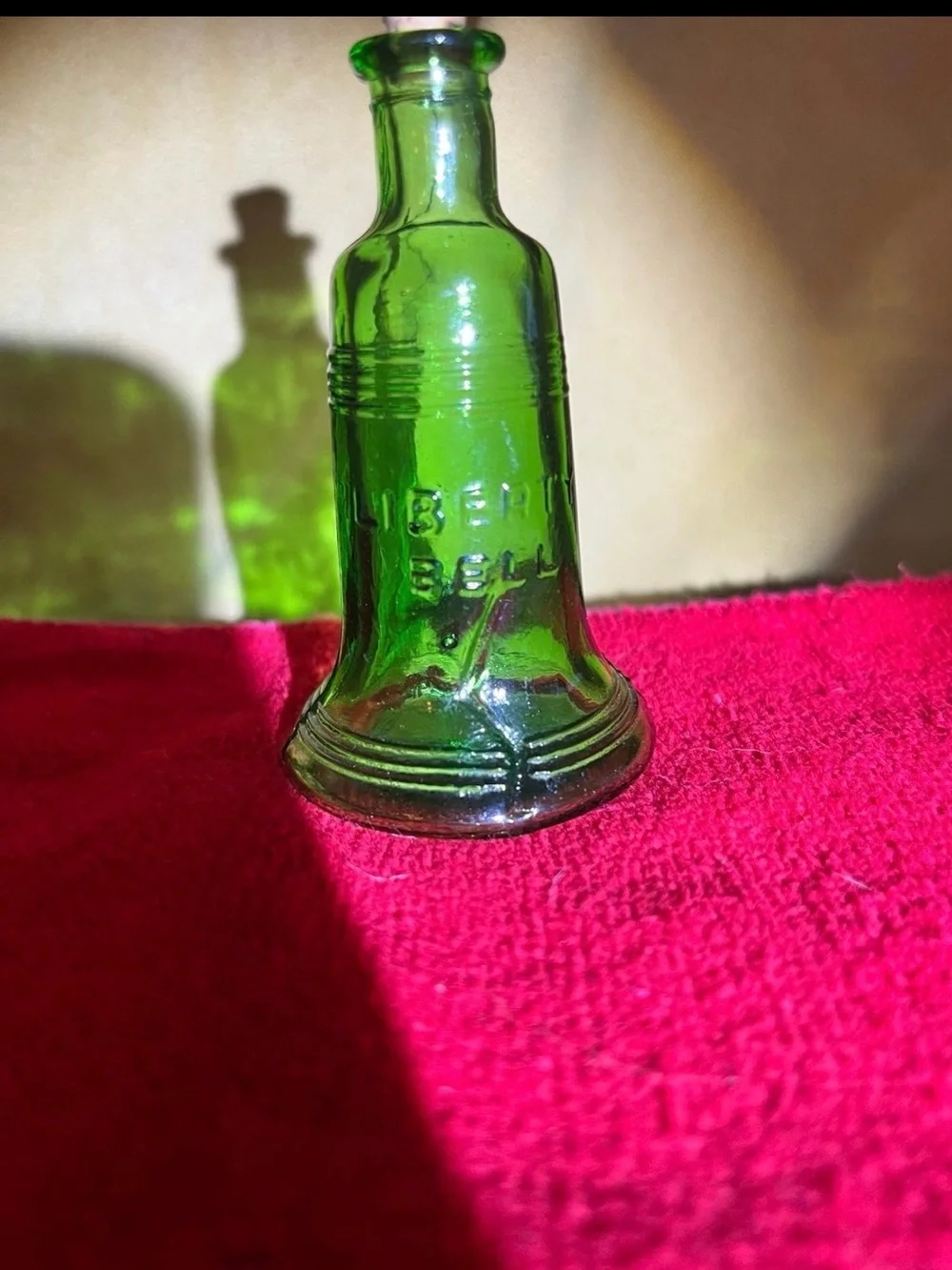 Vintage Liberty Bell Bitters Bottle
